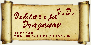 Viktorija Draganov vizit kartica